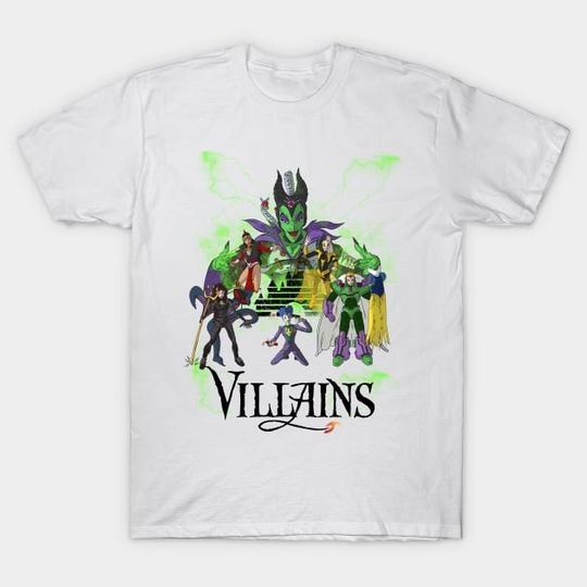 Discover villians tee - Disney Villains - T-Shirt