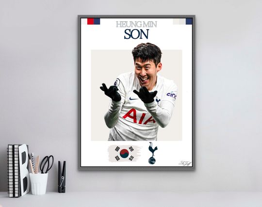 Discover 손흥민 포스터, 토트넘 포스터, 축구 포스터           .