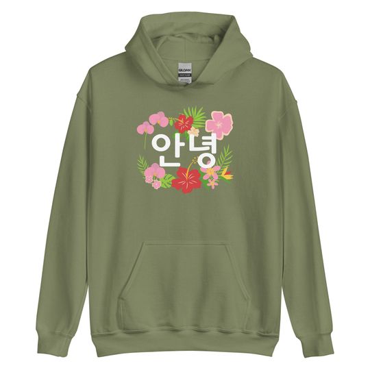Discover 남여공용 후드티, Korea 스웨트 셔츠, 한국 스타일