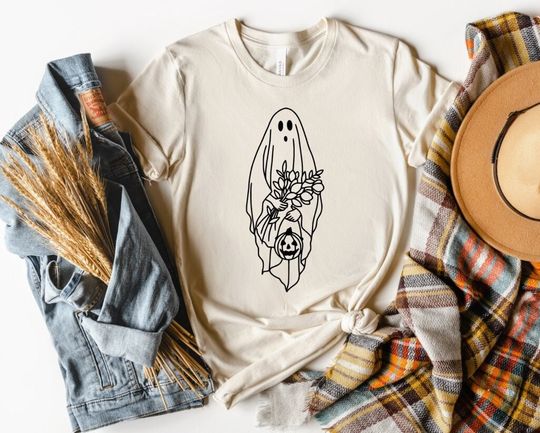 Discover 할로윈 유령 셔츠, 귀여운 유령 할로윈 의상, 추수감사절 셔츠