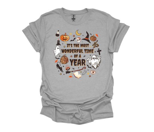 Discover 올해의 가장 멋진 시간 티셔츠/재미있는 유령 티셔츠                .