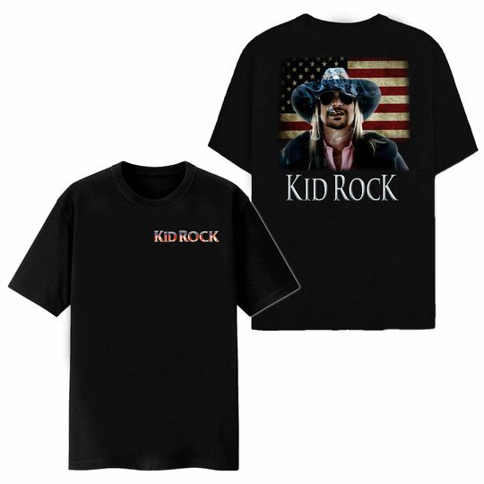 Discover Camisa Kid Rock, Camisa Vintage Bandeira Americana Kid Rock Legend