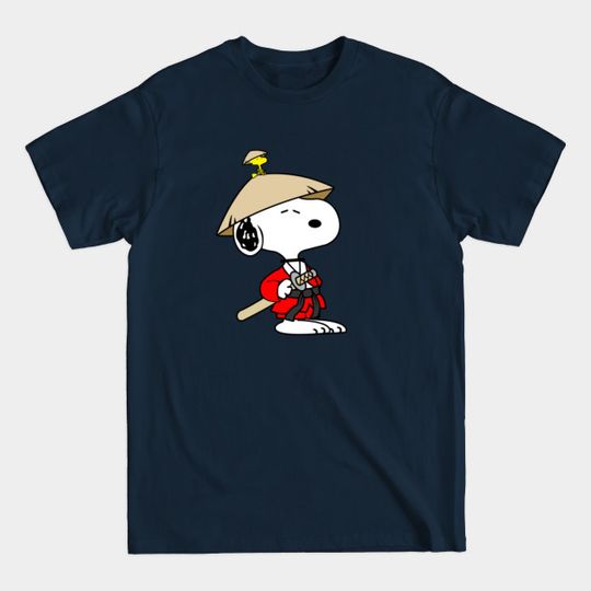 Discover Snoopy Samurai - Snoopy - T-Shirt