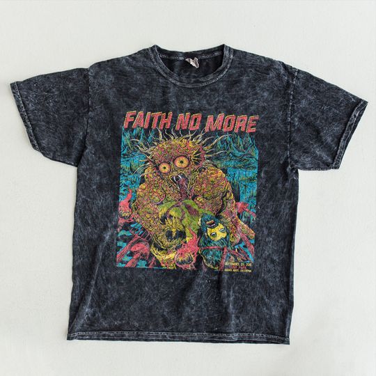 Discover Vintage angustiado Faith No More - Luna Park, Argentina