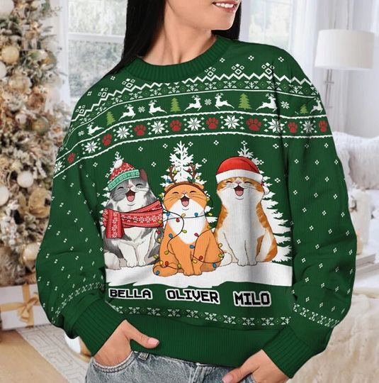 Discover Mey You A Merry Christmas 만화 스타일, 어글리 스웨터