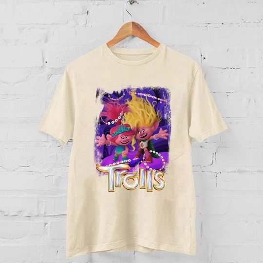 Discover Camisa vintage Trolls Band Together, Trolls Band