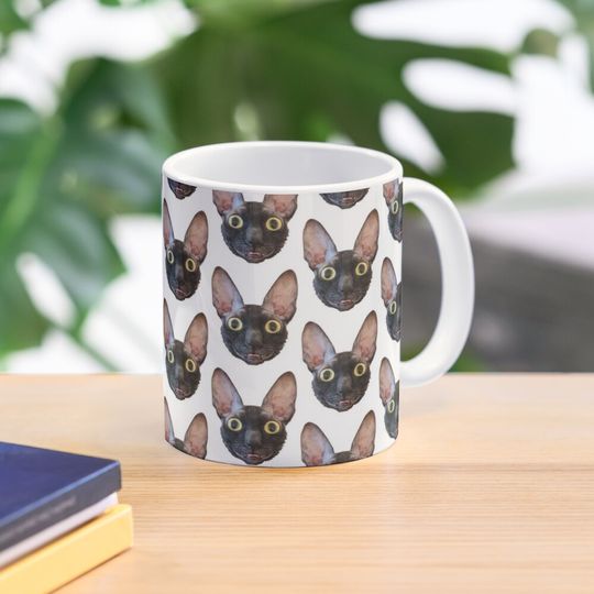 Discover Color Pixel Face Coffee Mug