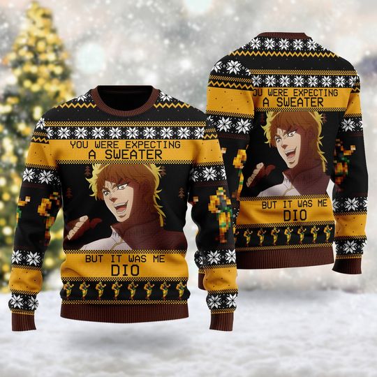 Discover 어글리 크리스마스 스웨터, 애니메이션 뱀파이어 크리스마스 크리스마스 스웨터