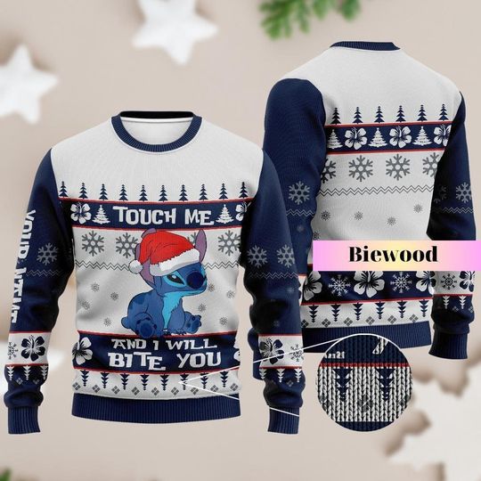 Discover 크리스마스 스티치 어글리 스웨터, 디즈니 크리스마스 스티치 셔츠, 어글리 크리스마스 스웨터