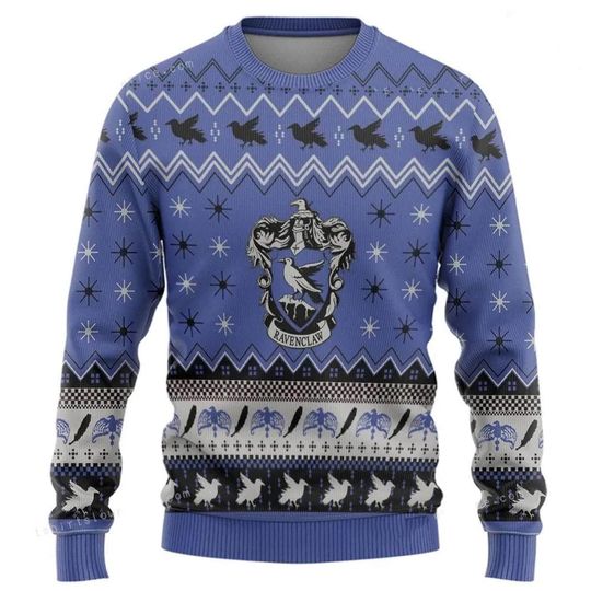 Discover 청와대 문장 마법사 선물 어글리 스웨터, 마법학교 크리스마스 스웨터