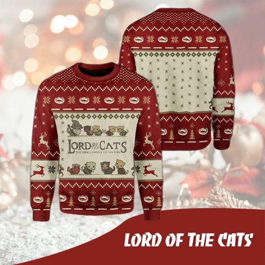 Discover 고양이의 주인 -   어글리 스웨터 - 크리스마스 어글리 - 스웨터 크리스마스 - 크리스마스 선물