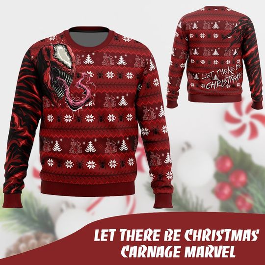 Discover 크리스마스 대학살이 일어나자 마블 -   어글리 스웨터 - 크리스마스 어글리 - 스웨터 크리스마스 - 크리스마스 선물