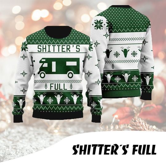 Discover Shitter's Full - 어글리 스웨터 - 크리스마스 어글리 - 스웨터 크리스마스 - 크리스마스 선물