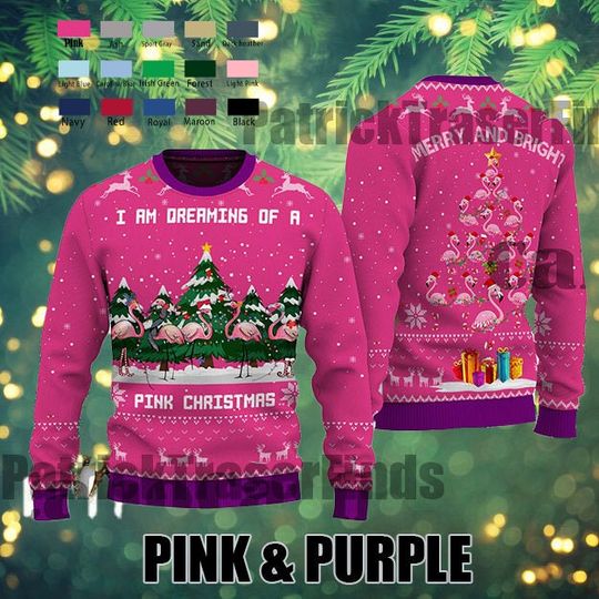 Discover 크리스마스 스웨터, 플라밍고 크리스마스 스웨터, 크리스마스 선물, 플라밍고 어글리 스웨터