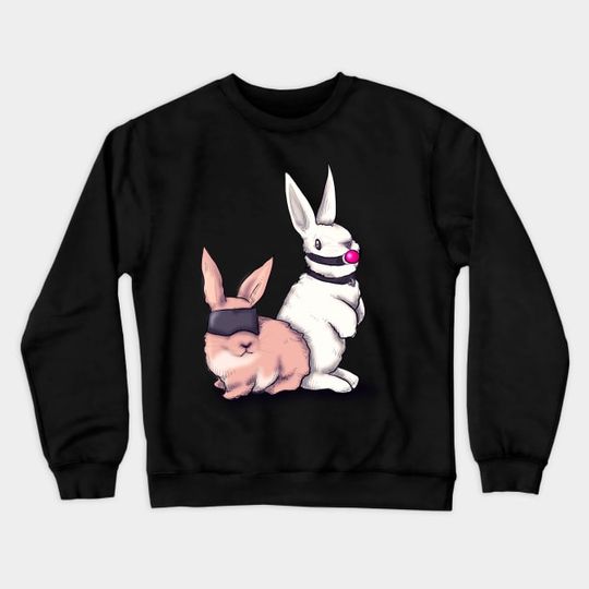 Discover 토끼 - 토끼 - 크루넥 스웨트셔츠