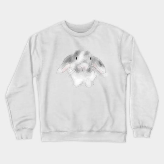 Discover 토끼 - 토끼 - 크루넥 스웨트셔츠