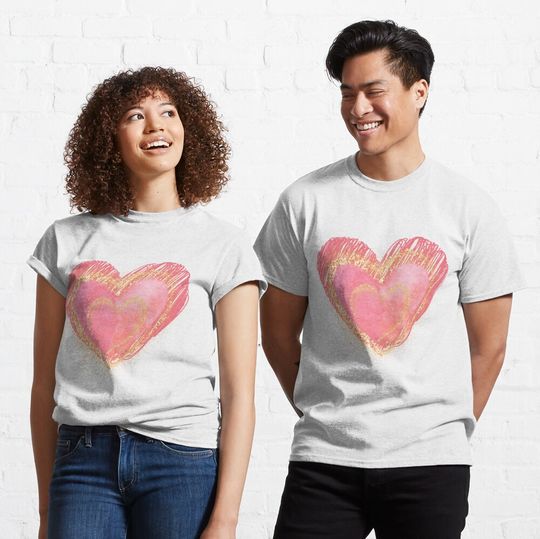 Discover 발렌타인 데이 클래식 티셔츠