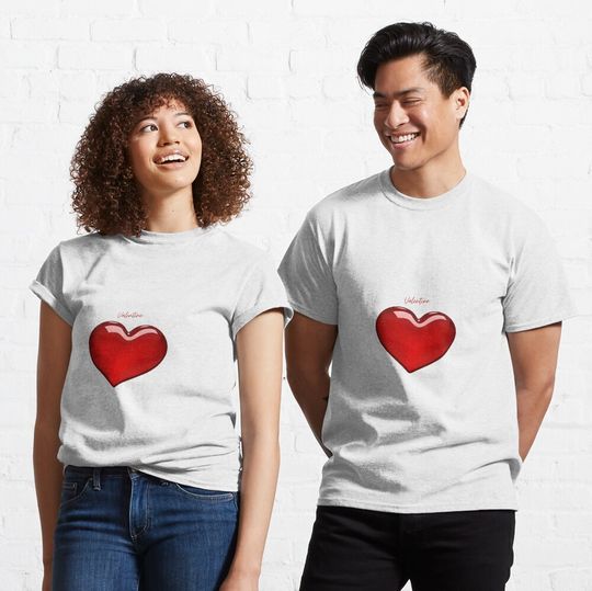 Discover 발렌타인 클래식 티셔츠