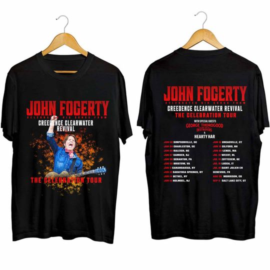 Discover Camisa John Fogerty The Celebration Tour 2024, camisa John Fogerty Fan