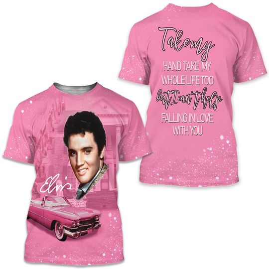 Discover Camiseta Elvis Presley 3D