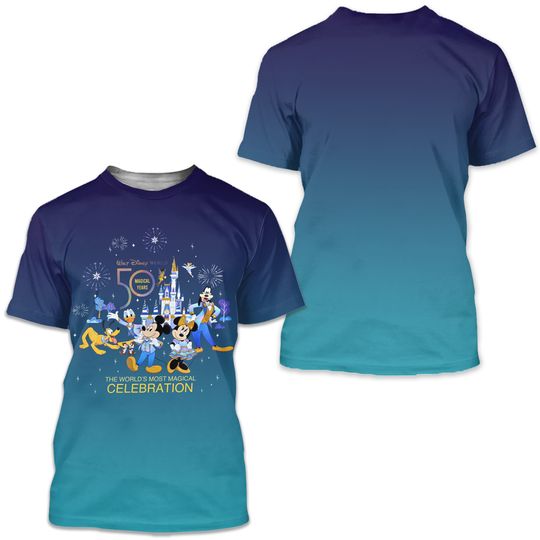 Discover Camisa Disney do 50º aniversário