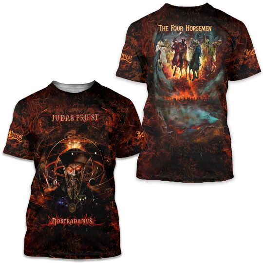 Discover Camiseta Banda de Rock Judas Priest