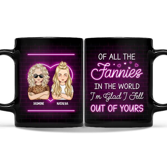 Discover Fell Out Of Yours Custom Gift For Mother Personalized Black Mug