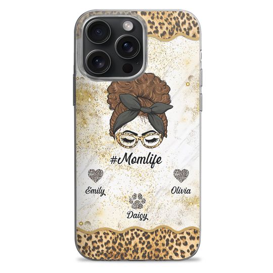 Discover Mom Life Custom Gift For Mother Personalized Phone Case