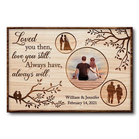 Discover Always Will Custom Gift For Couples Personalized Poster