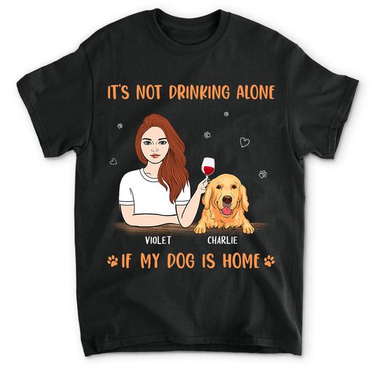 Discover My Dog Is Home - Personalized Custom Unisex T-shirt 