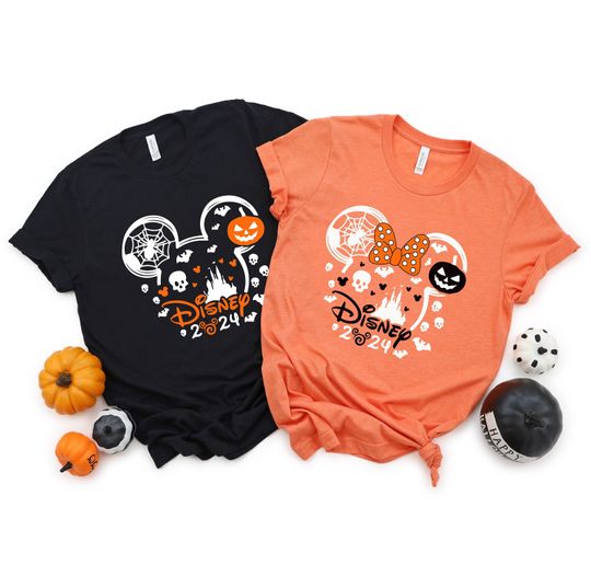 Discover Disney Halloween 2024 Family Matching Shirts, Disney Family Halloween Shirts