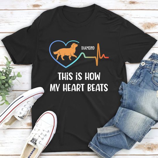 Discover My Heart Beats - Personalized Custom Unisex T-shirt
