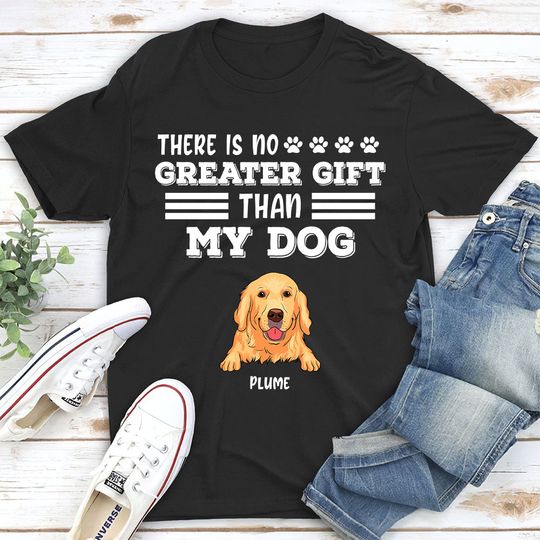 Discover No Greater Gift - Personalized Custom Unisex T-shirt