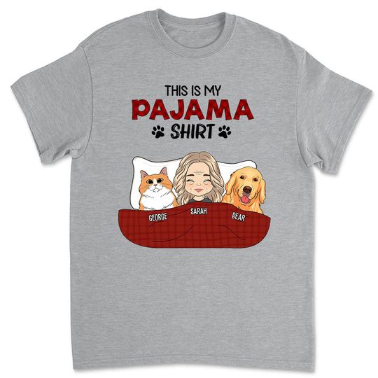 Discover Pet Pajama Shirt - Personalized Custom Unisex T-shirt