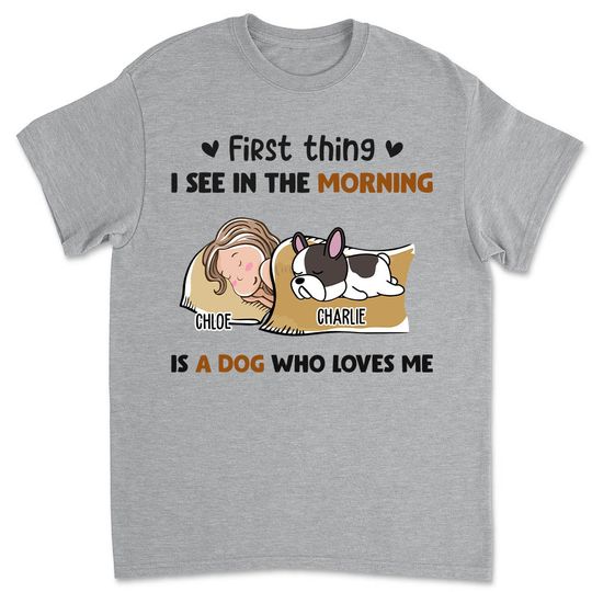 Discover Morning First Thing - Personalized Custom Unisex T-shirt