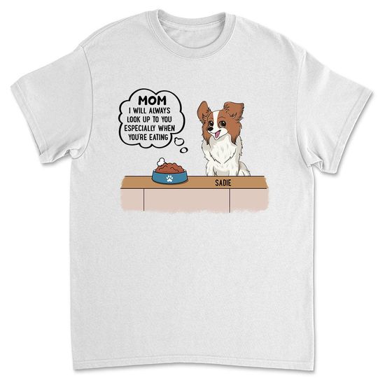 Discover Dogs Looking Up - Personalized Custom Unisex T-shirt