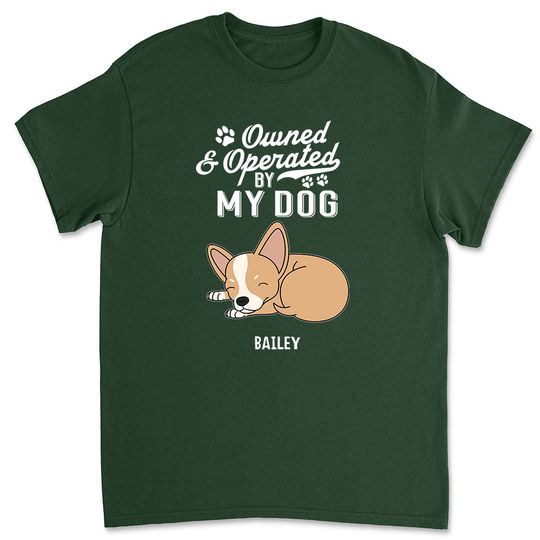 Discover My Dog My Boss - Personalized Custom Unisex T-shirt 