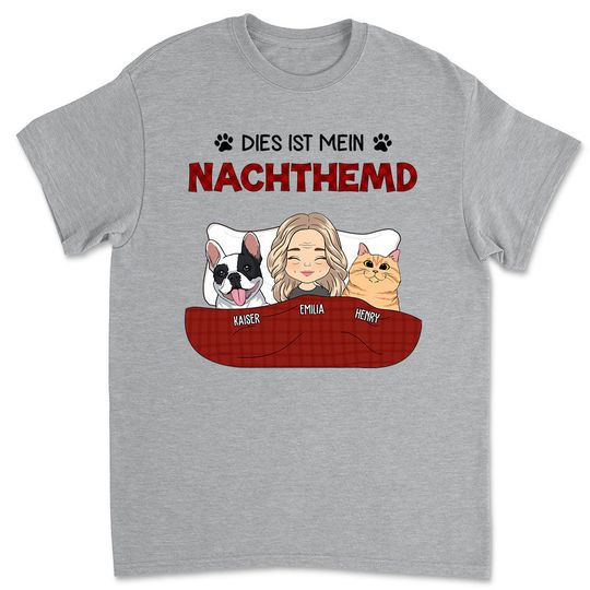 Discover Nachthemd 2 - Personalisiertes Unisex T-Shirt 