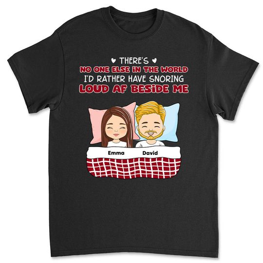 Discover Snoring Loud - Personalized Custom Premium T-shirt