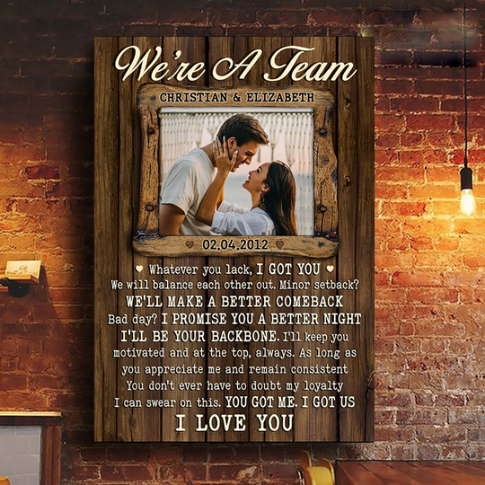 Discover I Promise You A Better Night Custom Upload Image Gift For Couples Personalized Canvas