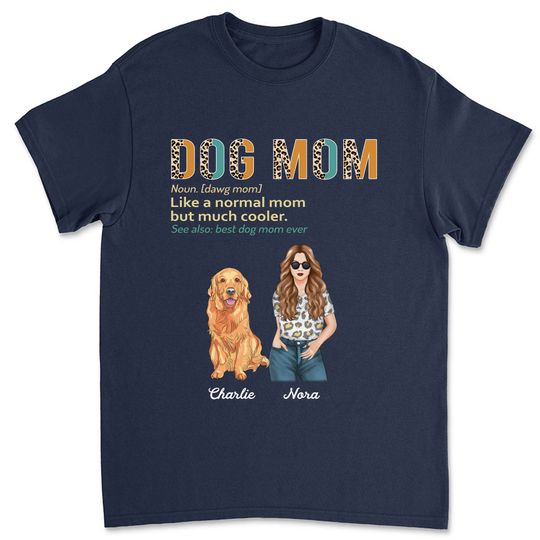 Discover Much Cooler Mom - Personalized Custom Unisex T-shirt