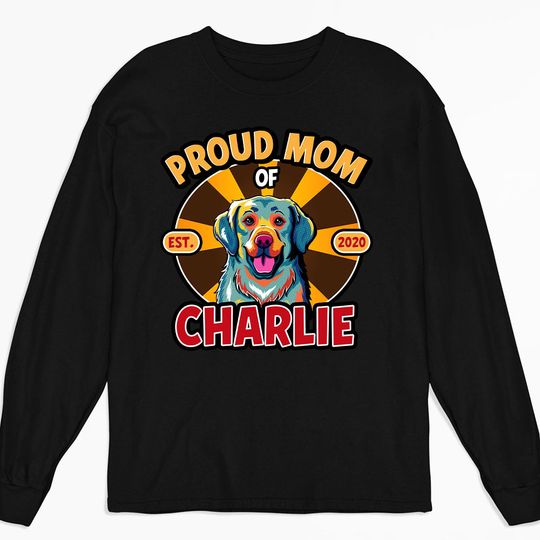 Discover Proud Mom/Dad - Personalized Custom Long Sleeve T-shirt