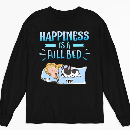 Discover A Full Bed - Personalized Custom Long Sleeve T-shirt