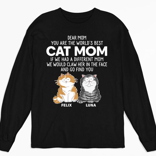 Discover We Would Claw - Personalized Custom Long Sleeve T-shirt