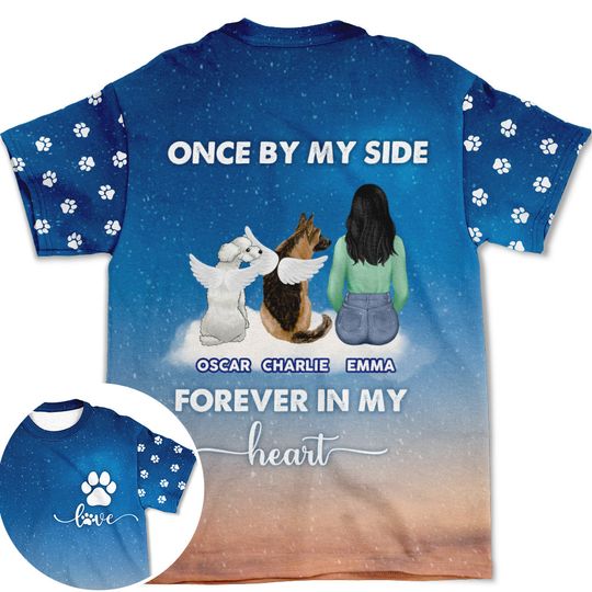 Discover Once By My Side - Personalized Custom All-over-print T-shirt