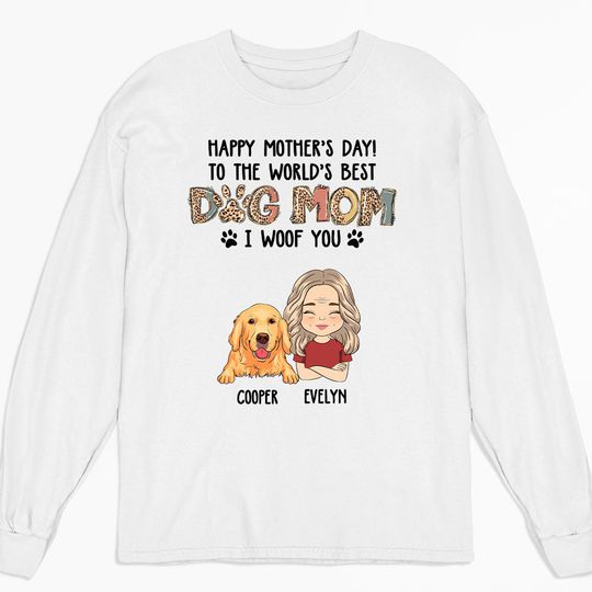 Discover To The Best Mom - Personalized Custom Long Sleeve T-shirt