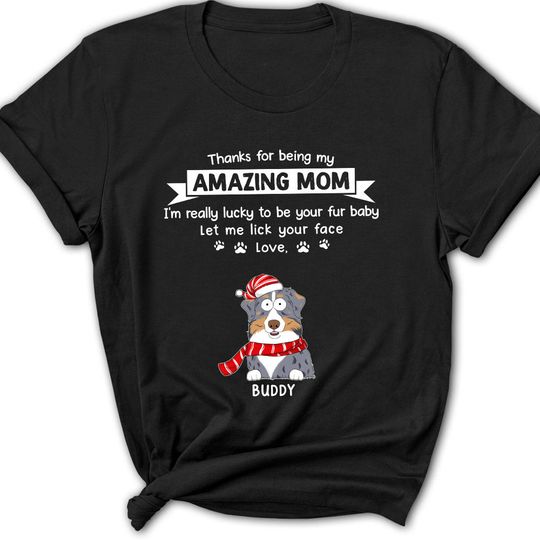 Discover Lucky Fur Baby - Personalized Custom Women's T-shirt