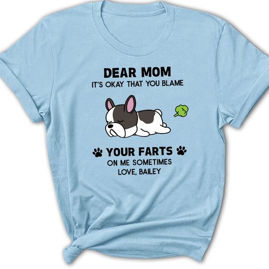 Discover Blame On Dog - Personalized Custom Women's T-shirt