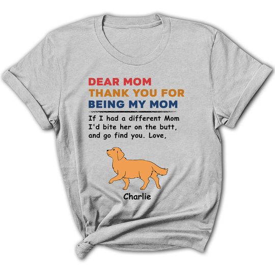 Discover Dogs Bite Butt - Personalized Custom Women's T-shirt