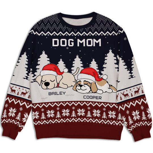 Discover Snowy Winter Night - Personalized Custom All-Over-Print Sweatshirt 